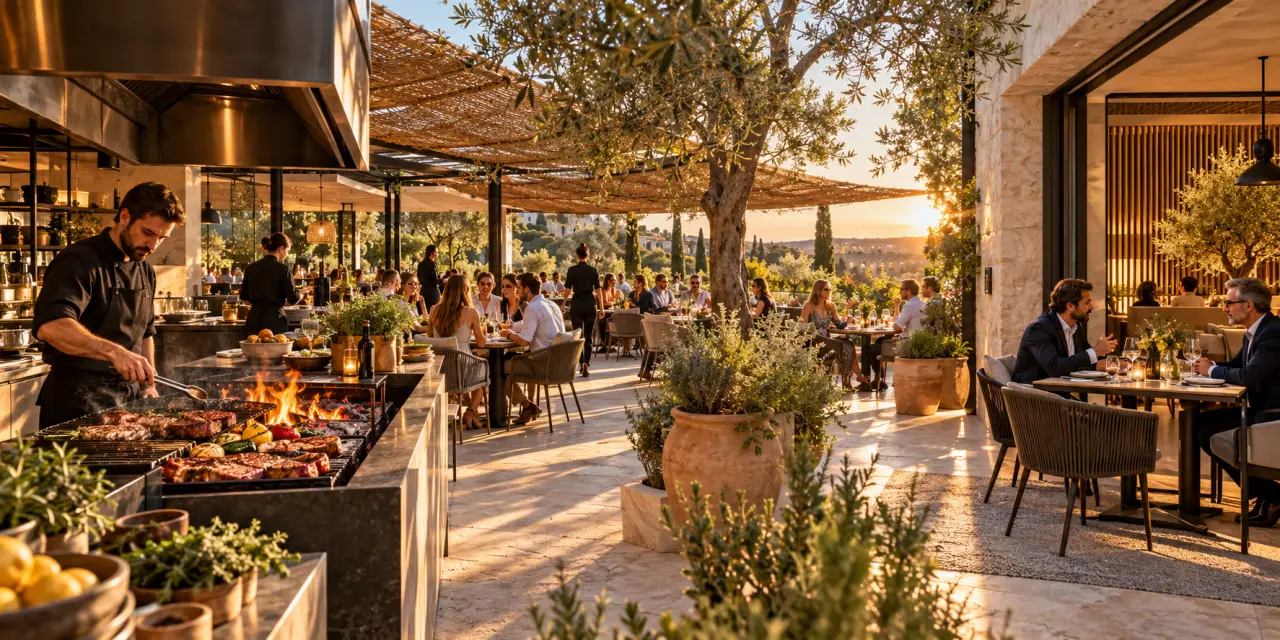 Restaurant à Nîmes Ouest : quelle table choisir entre grillades, terrasse et repas d’affaires ?