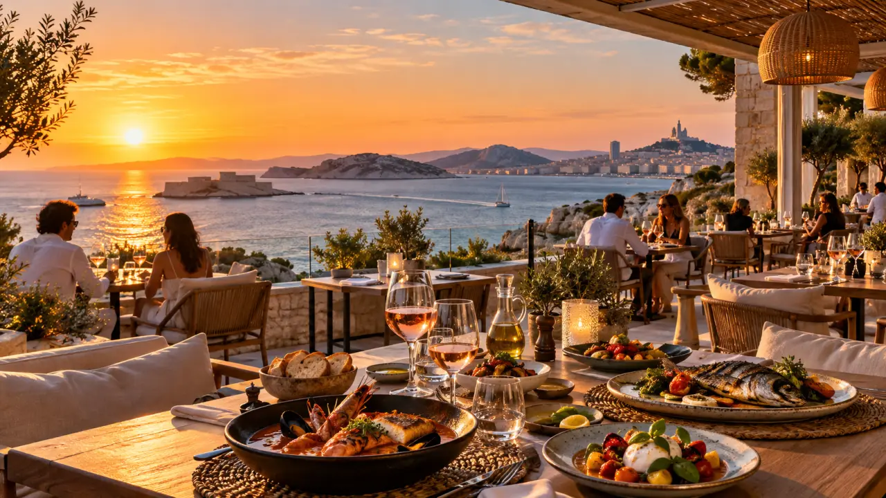 Restaurant bord de mer à Marseille : choisissez votre vue, votre cuisine et le bon moment