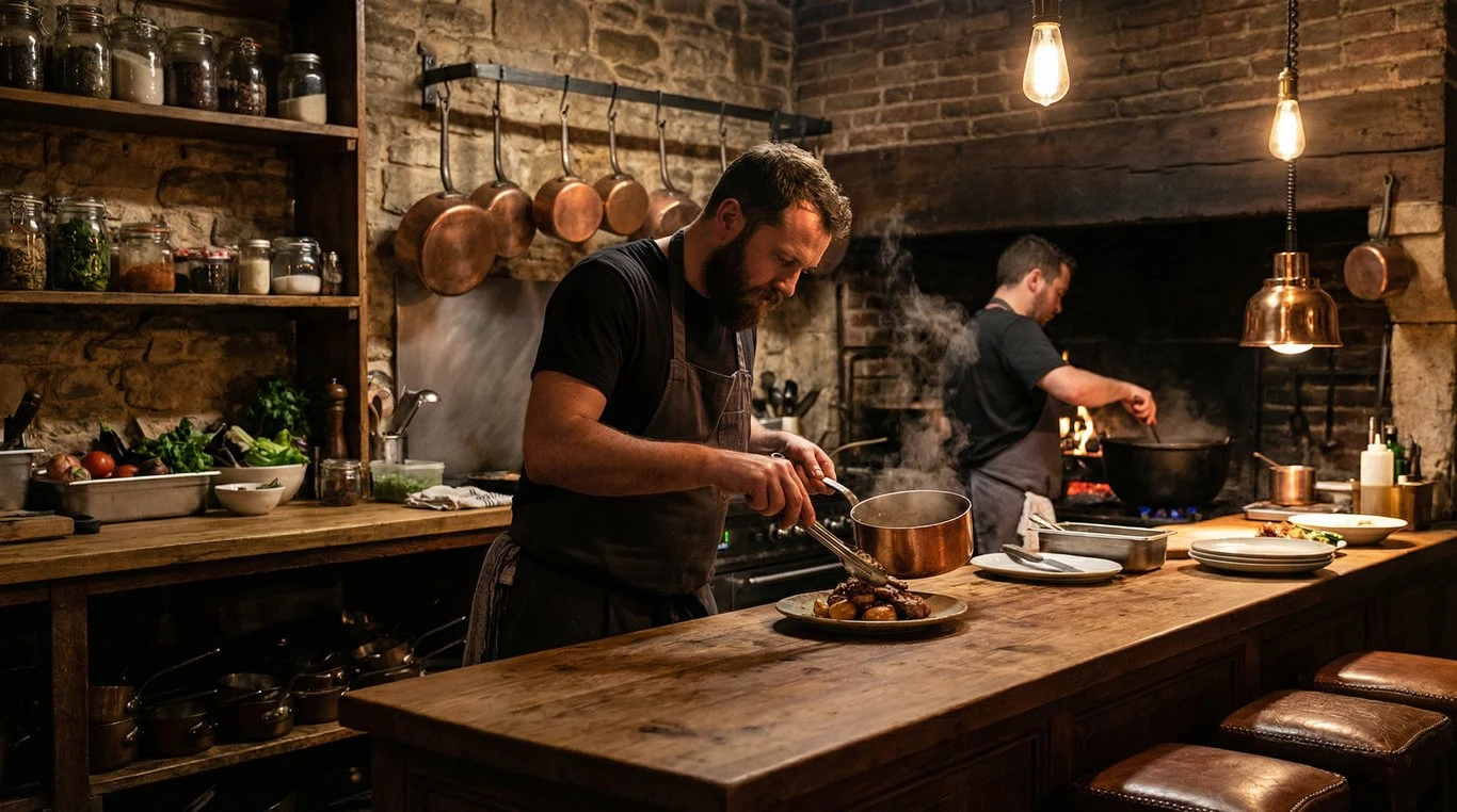Salle principale du restaurant
