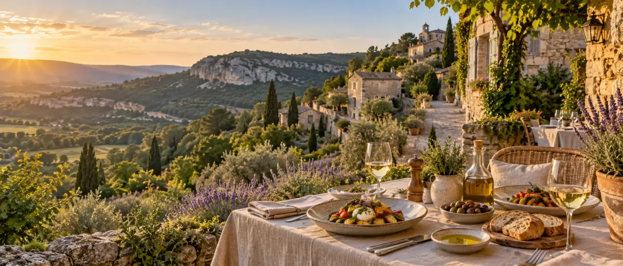Restaurants près de Castellet-en-Luberon : 3 adresses à Saignon et Sivergues