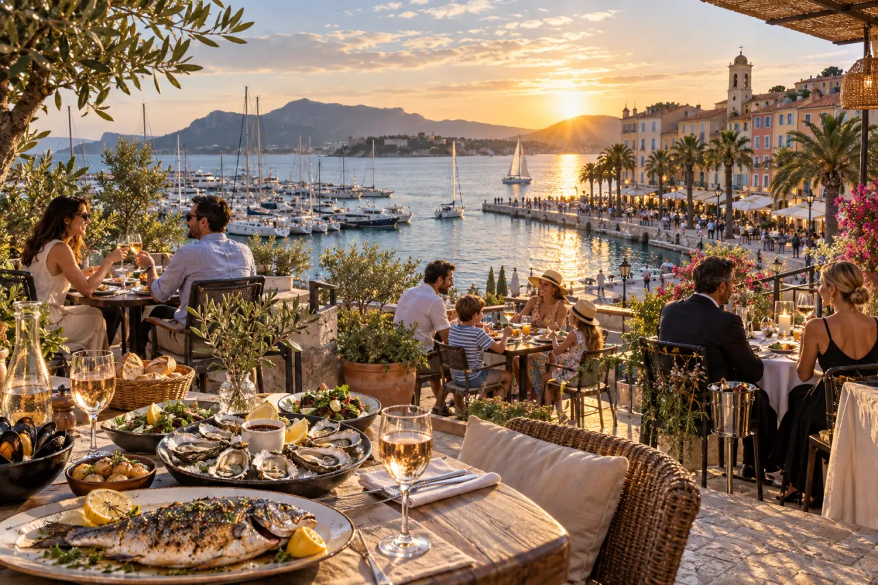 Restaurants à La Seyne-sur-Mer : choisissez votre adresse selon le quartier, la cuisine et l’occasion