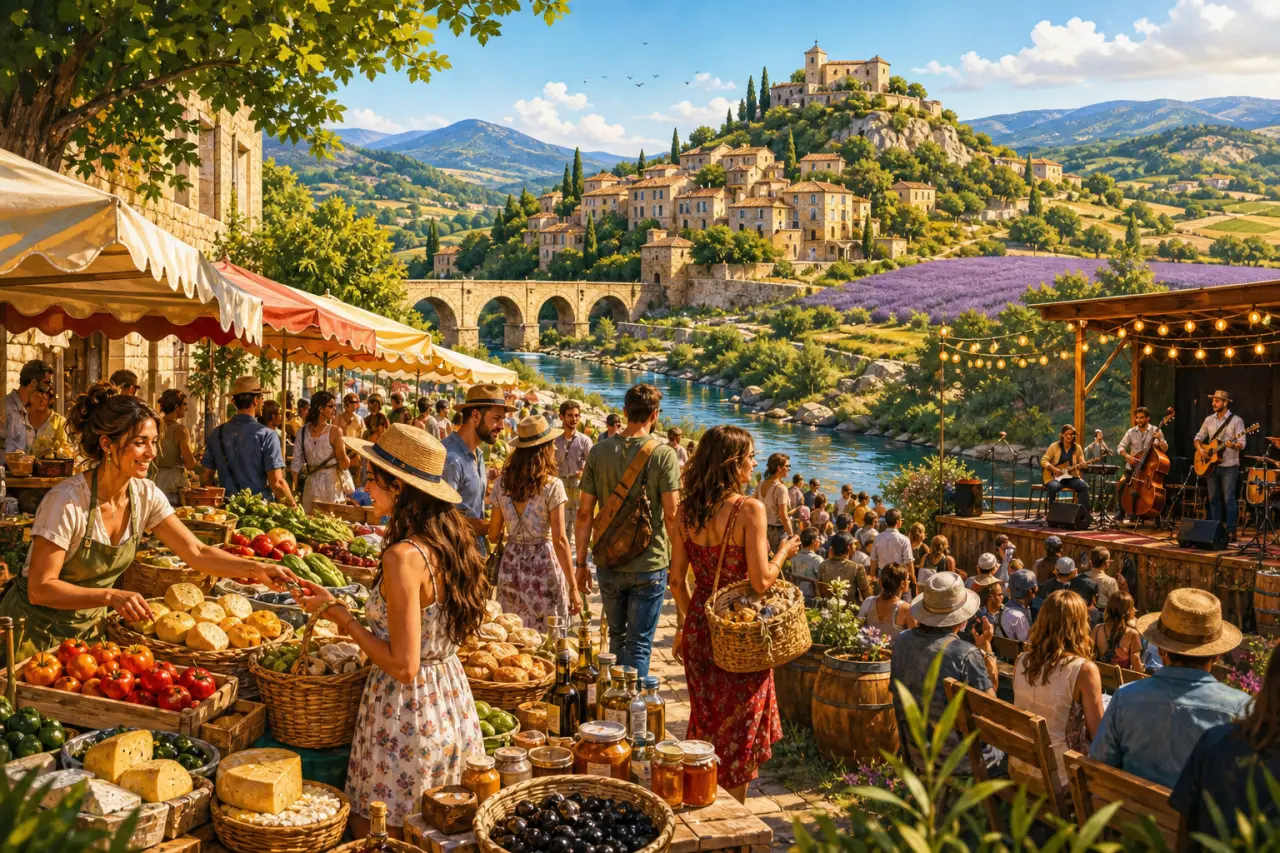 Que faire en Drôme Ardèche ce week-end ? Marchés, concerts et bons réflexes pour choisir vite