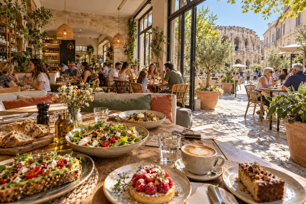 Un restaurant fait maison à Nîmes pour déjeuner, goûter et se retrouver