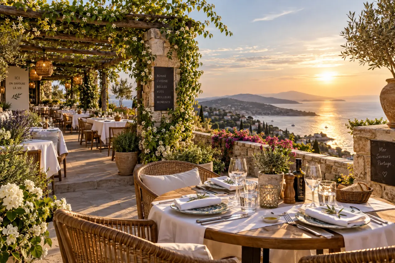 Restaurant avec terrasse : trouvez la bonne table, à l’ombre ou avec vue