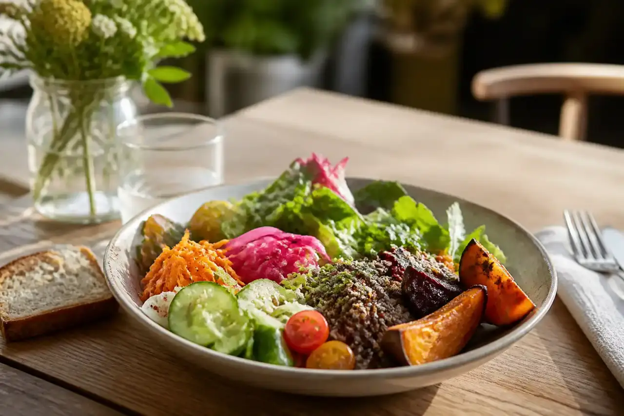Déjeuner locavore gourmand et saisonnier chez Bistro Garde