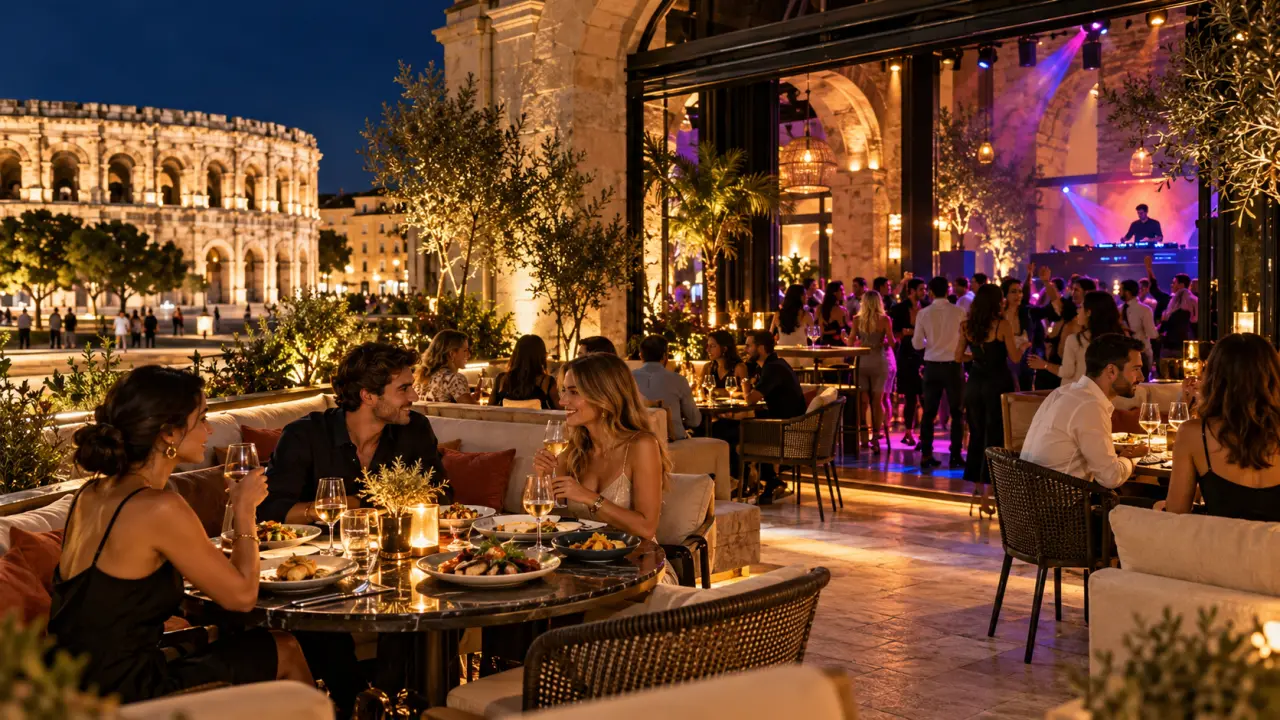 Restaurant musical à Nîmes : dîner lounge ou soirée DJ, les adresses à comparer