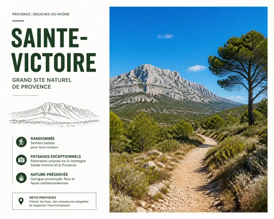 Sorties en Provence le week-end randonnée montagne Sainte-Victoire